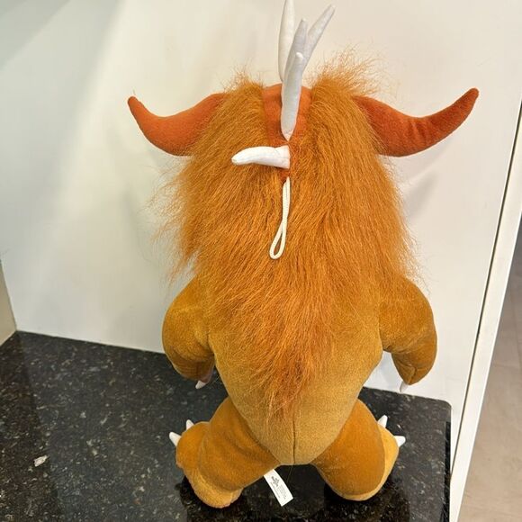 BEHEMOTH Toy Factory 18" Plush Hairy Minotaur Creature Greek Gods Monster 2012 - Picture 4 of 9